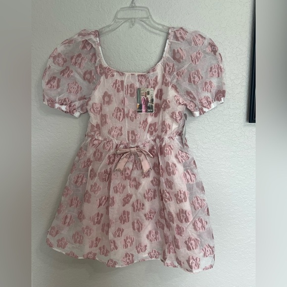 Sister Jane Blush Pink Kids Dress - Picture 5 of 6